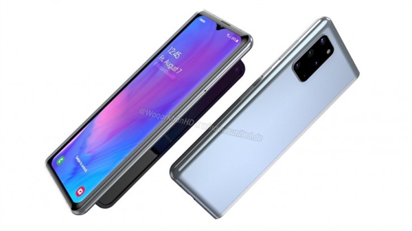 三星Galaxy Fold 2长什么样？屏占比超乎想象