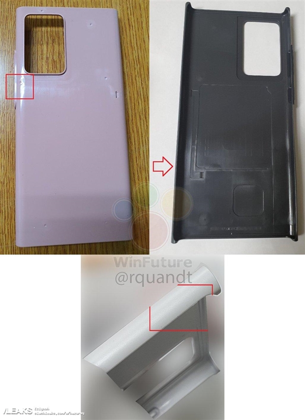 <a href='https://www.samsung.com/cn/' target='_blank'><u>三星</u></a>Galaxy Note 20模具曝光：矩阵相机实锤