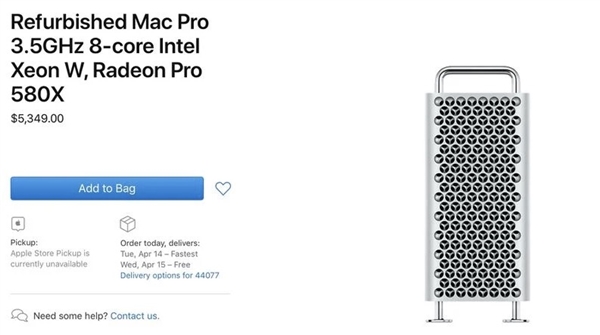 买吗？全球最贵台式机Mac Pro出翻新版：最高便宜近3万元