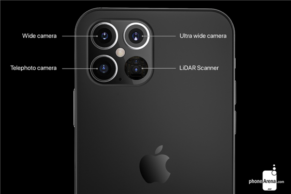 外媒制作iPhone 12 Pro高清渲染图：5G/小刘海、重回iPhone 4边框