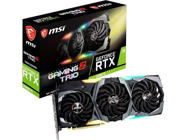 全球首款！微星发布加强版RTX2080 Ti：升级16Gbps