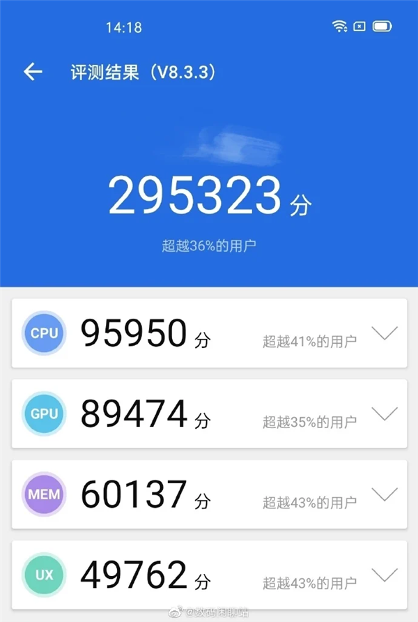 联发科天玑 800超频版跑分曝光 全面超越天玑 800