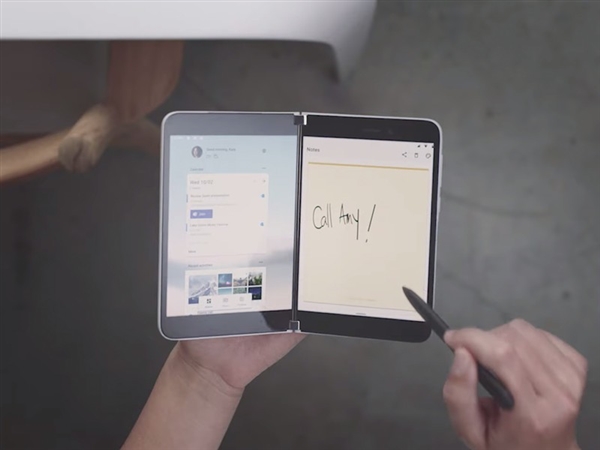 微软回归手机市场 Surface Duo爆料：支持手写笔