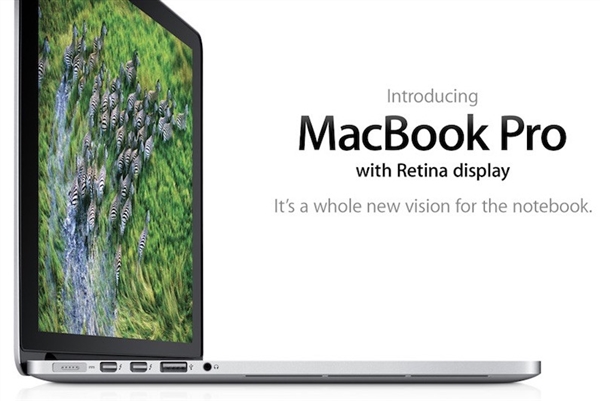 首款配备视网膜屏MacBook Pro将成过时产品