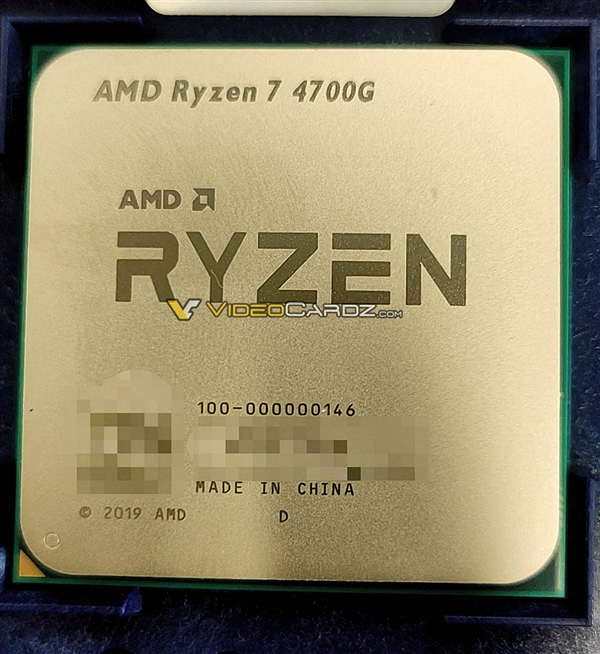 太突然！AMD 7nm锐龙4000G APU最后时刻改名“升级”