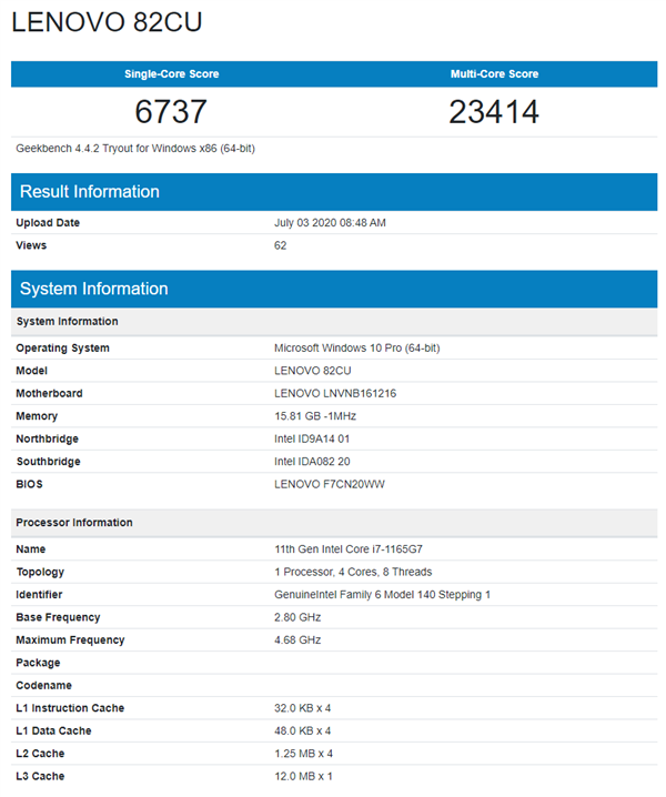全球第二款Intel 11代酷睿轻薄本现身：加速频率达4.7GHz
