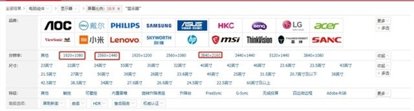 27英寸必须买2K？显示器屏幕尺寸和分辨率之间有啥关系