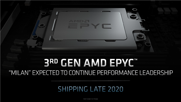 7nm升级版+Zen3架构 AMD新一代EPYC处理器早期工程片曝光