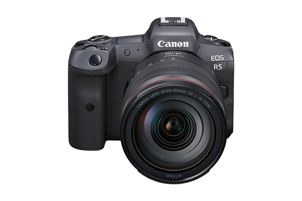 佳能发布EOS R5全画幅专微相机：首发8K录制、售价25999元