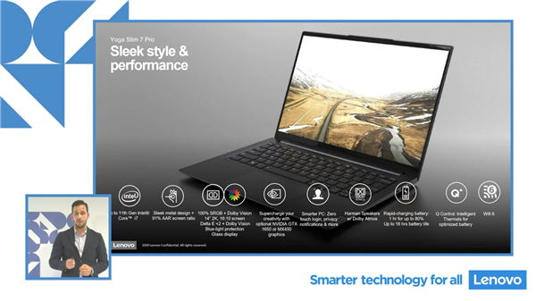 联想Yoga Slim 7系列曝光：Intel 11代酷睿配NVIDIA MX450独显