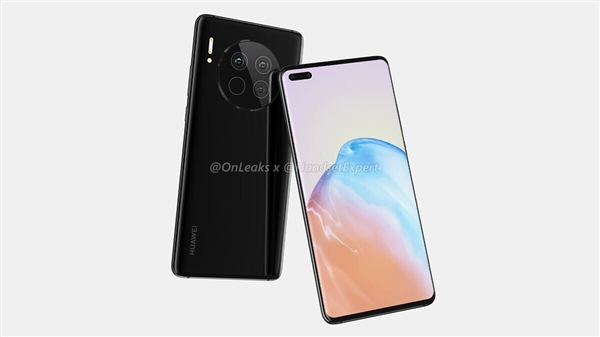 <a href='https://www.huawei.com/cn/?ic_medium=direct&ic_source=surlen' target='_blank'><u>华为</u></a>Mate 40/Pro高清无死角渲染图曝光：打孔曲屏、圆形四摄敲定
