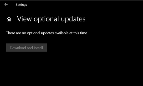 微软终于调整：Windows 10已允许用户可选系统/驱动更新