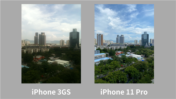 iPhone 11 Pro vs iPhone 3GS：十年的进步能有多大？