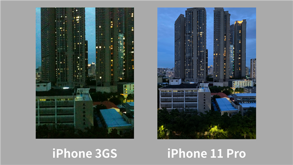 iPhone 11 Pro vs iPhone 3GS：十年的进步能有多大？