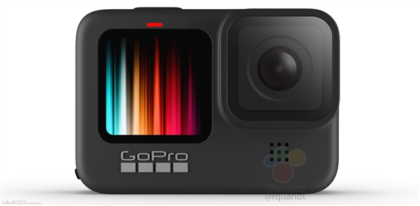 GoPro Hero 9 Black运动相机曝光：升级双彩屏