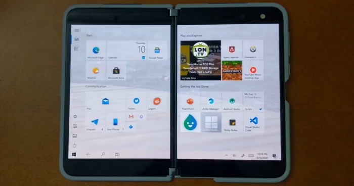 微软Surface Duo运行Windows 10会是什么样？