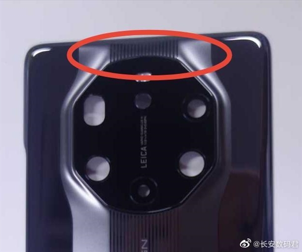 华为Mate40 RS保时捷设计背面图曝光：“宫灯八角窗”造型相机