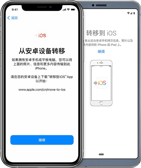 买了iPhone 12 该如何把旧机数据传输过去?