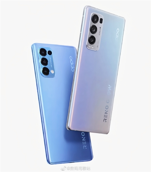 OPPO Reno5 Pro+官方渲染图曝光：搭载骁龙865 电致变色后盖