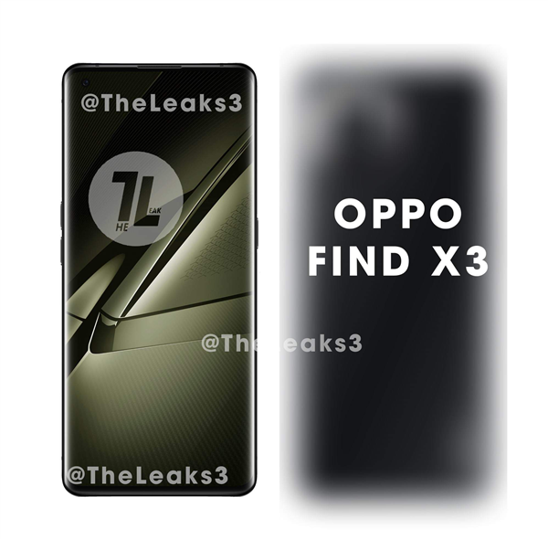 OPPO Find X3曝光：2K 120Hz屏 首发全链路色彩管理系统