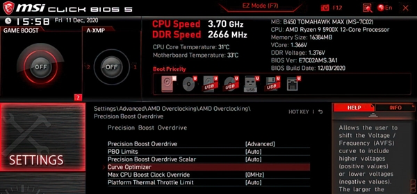 微星B450主板率先支持AMD降压超频神技：CPU频率逼近5GHz