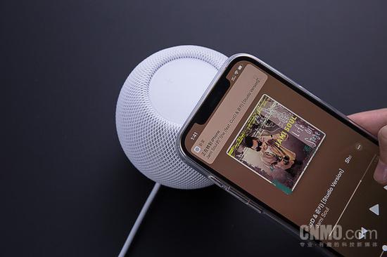 将iPhone的音乐传递到HomePod mini上