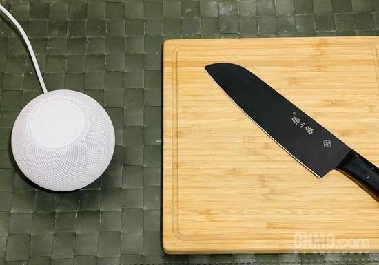 将HomePod mini放在厨房使用