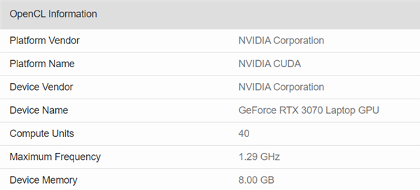 RTX 3080/3070笔记本显卡规格实锤：大幅阉割