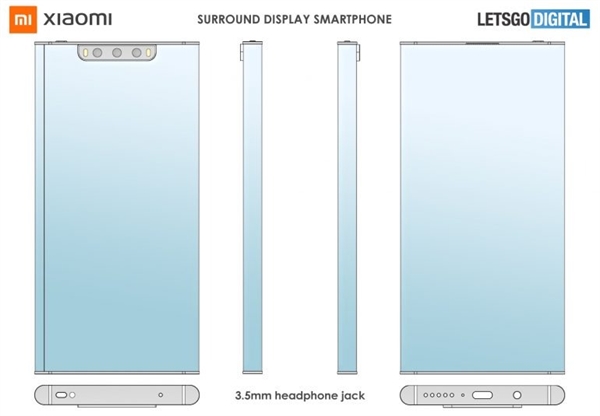 正反两面都是屏！小米MIX Alpha 2代设计图曝光