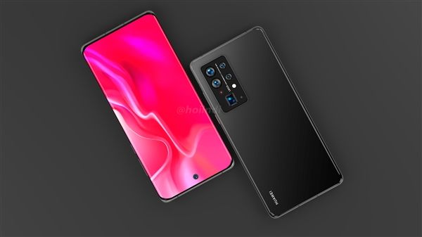 华为超大杯P50 Pro+渲染图曝光 四曲面+超强五摄