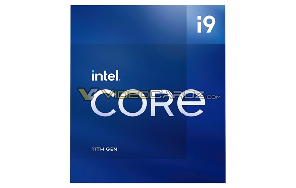 Intel 11代酷睿i9-11900K包装盒曝光：玩起了波浪