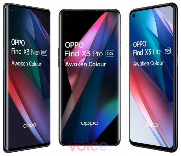 <a href='http://www.oppo.com/cn/' target='_blank'><u>OPPO</u></a> Find X3系列