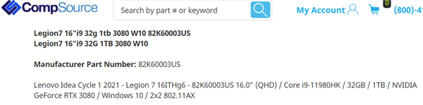 满血的Intel 10nm游戏本出现了！八核硬标AMD锐龙5000