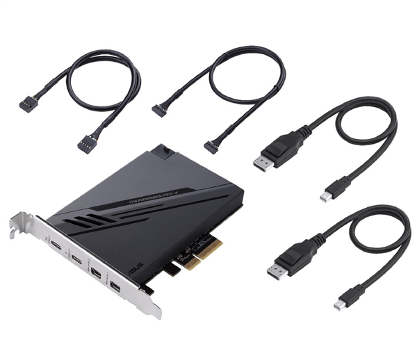 华硕发布新PCIe扩展卡：老电脑秒上全功能雷电4接口