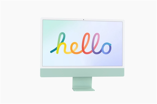 苹果发布全新24英寸iMac：自主M1、更薄更多彩