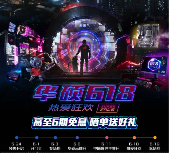 错峰618预售开启 华硕主板定金膨胀