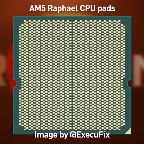 AMD Zen4 AM5处理器新照：一条独特的“八爪鱼”