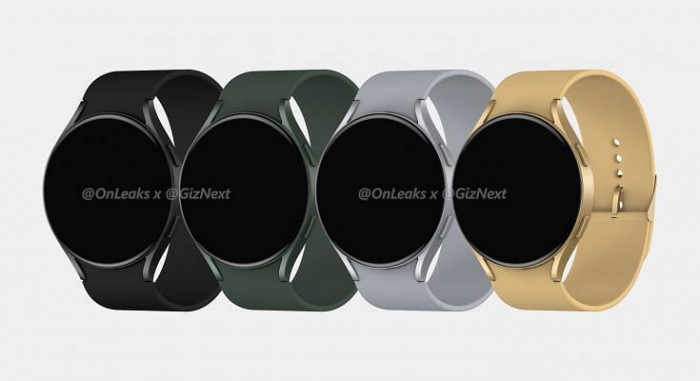 Galaxy Watch Active 4渲染图曝光 圆形设计和四种外观颜色