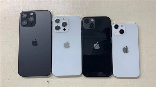 四款iPhone 13模型机齐曝光 背部镜头设计抢眼