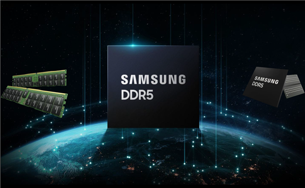三星展示单条512GB DDR5内存：频率高达7200MHz