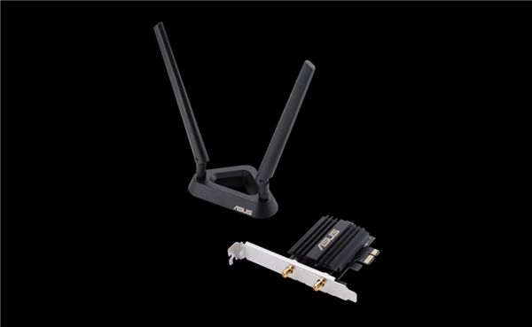 华硕发布Wi-Fi 6E PCIe网卡：老爷机飙上3Gbps