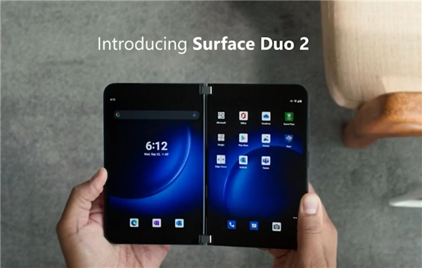 世界最薄5G双屏手机！微软发布折叠屏Surface Duo 2