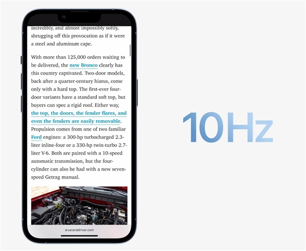 iPhone 13 Pro系列发布：标配120Hz高刷、最大1TB