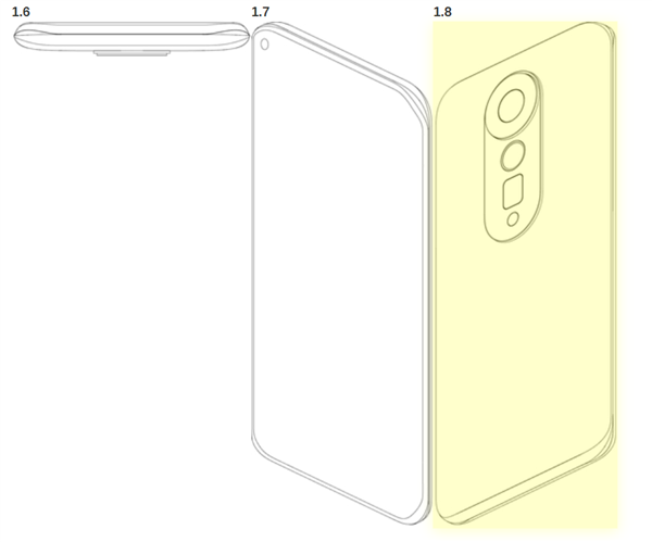 小米12长这样？小米最新外观专利曝光：几乎无边框