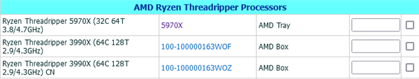 Zen3版锐龙线程撕裂者复活？32核版5970X处理器现身：频率4.7GHz