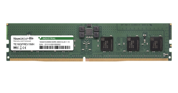 十铨发布工业级DDR5内存：单条达128GB