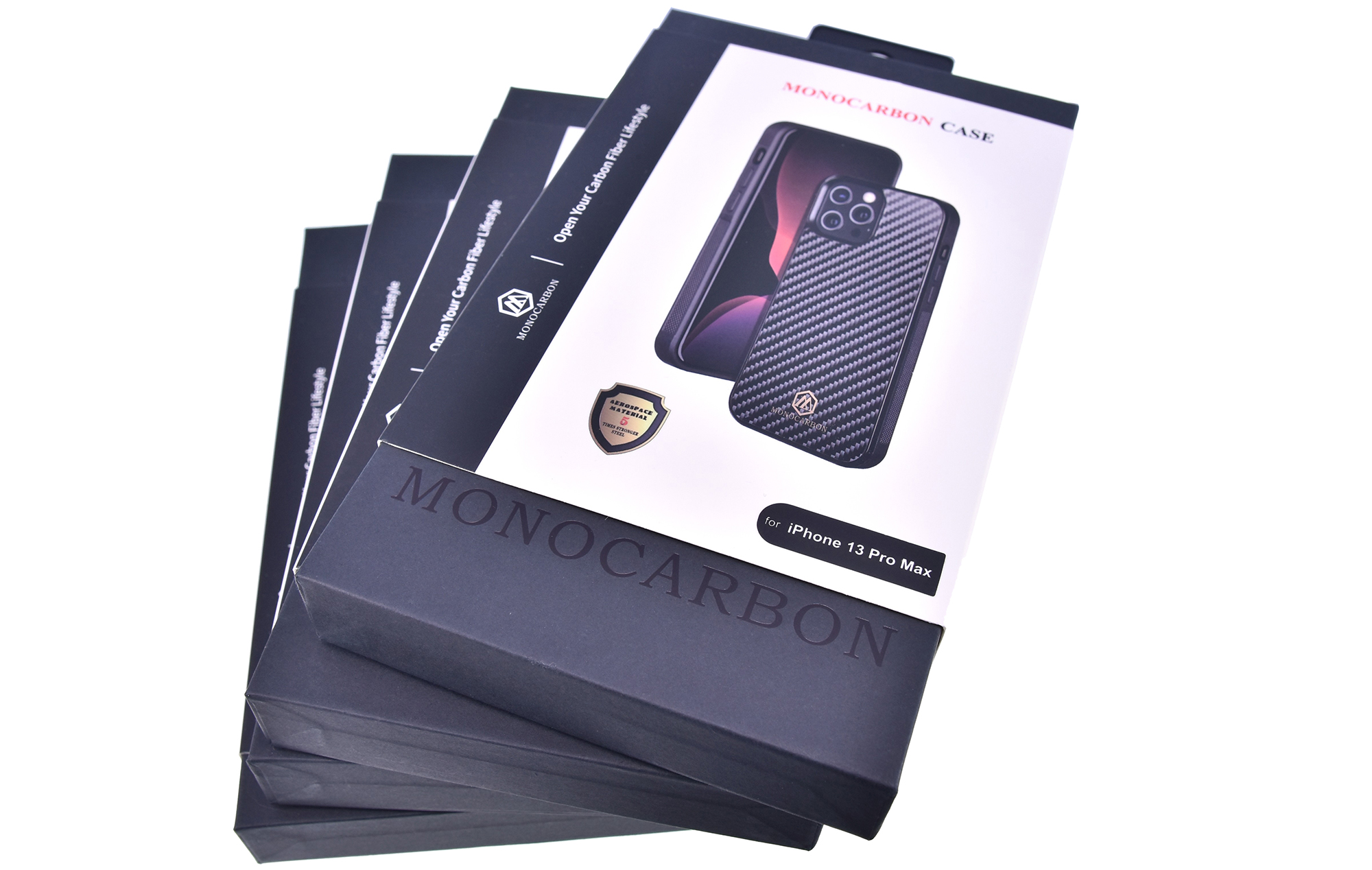 质感出众 墨罗iphone 13 Pro Max&mini碳纤维手机壳优科技开箱