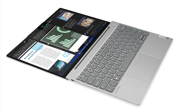 联想发布新一代ThinkBook 13x笔记本：支持65W无线充电