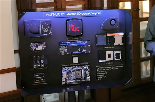 价格破万！Intel 12代NUC迷你机至尊版泄露：首次可升级CPU