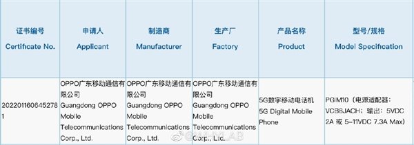 首批天玑8000系列旗舰！疑似OPPO K10系列入网